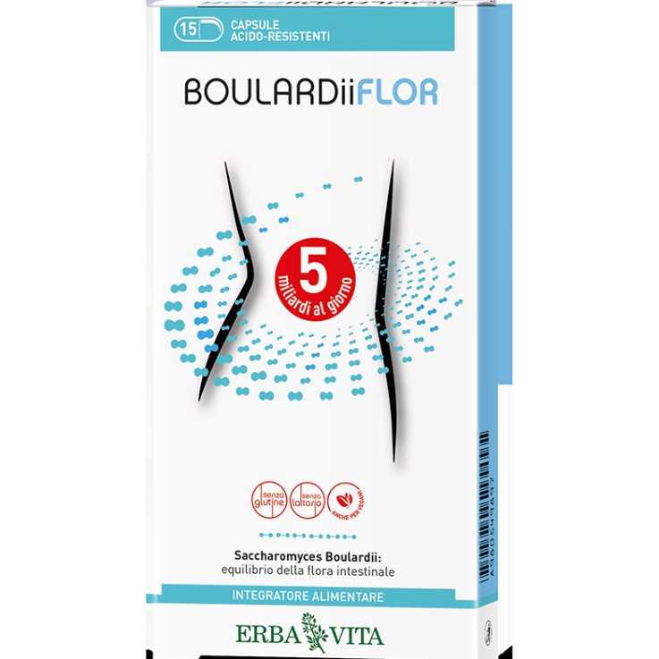 BOULARDIIFLOR 15 CAPSULE 500 mg ERBA VITA