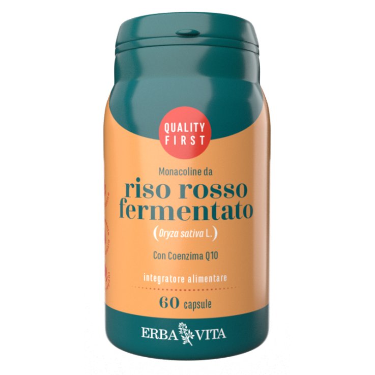 RISO Rosso Fermentato 60 capsule Erba Vita