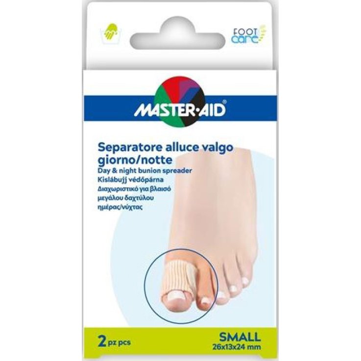 MASTER-AID FC DIVARICATORE ALLUCE VALGO GIORNO/NOTTE SMALL 