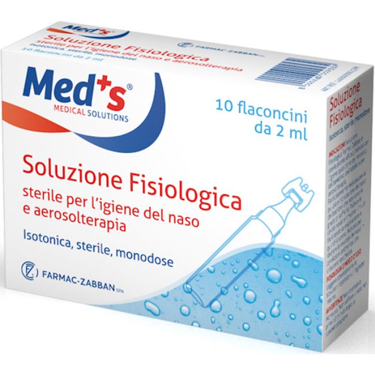 MEDS SOLUZIONE FISIOL 10F 2ML