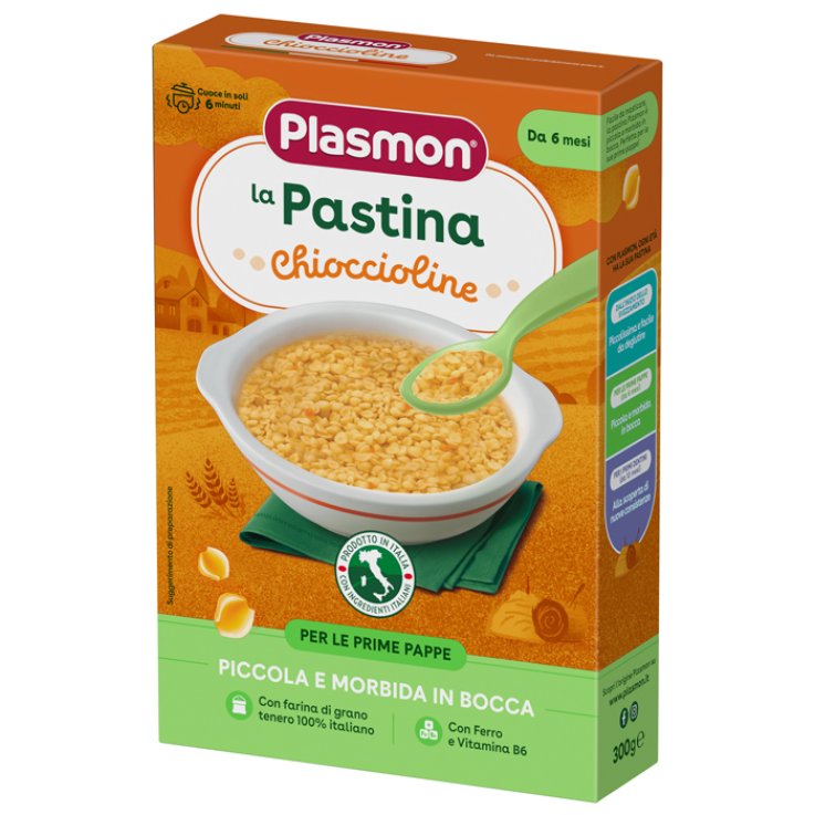 PLASMON PASTA CHIOCCIOLINE300G