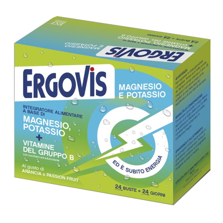 ERGOVIS MG+K VIT B C/ZUC24BUST