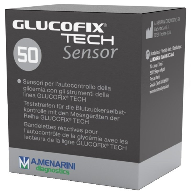 GLUCOFIX TECH SENSOR 50STR