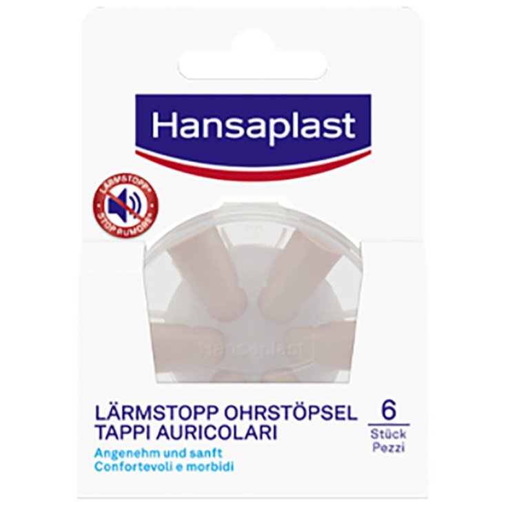 HANSAPLAST EAR PLUGS 6PZ