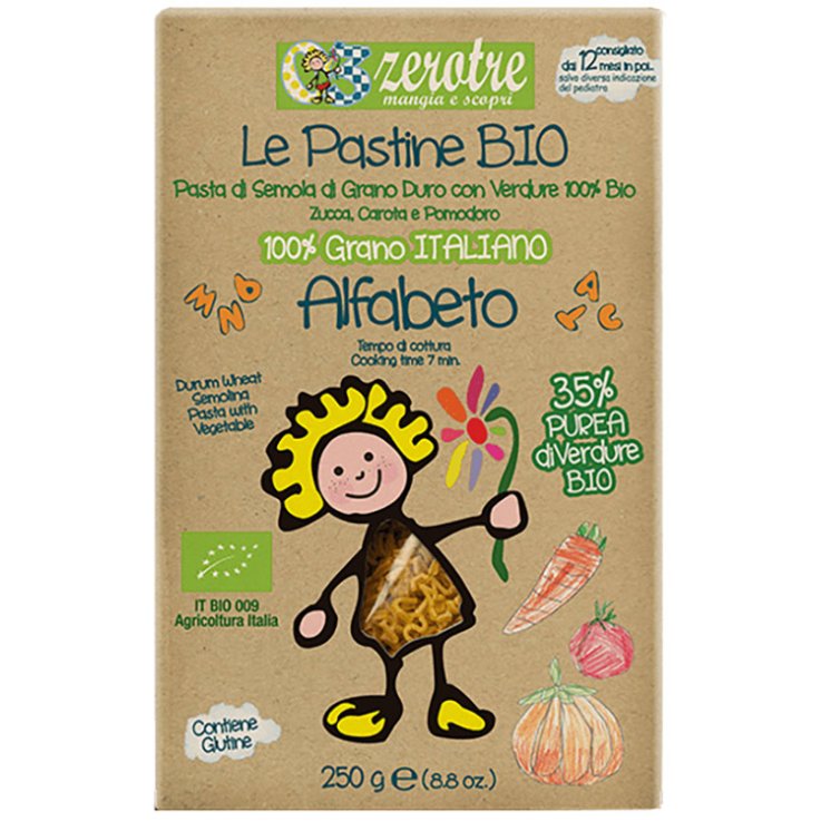 ALFABETO C/PUREA VERDURE 250G