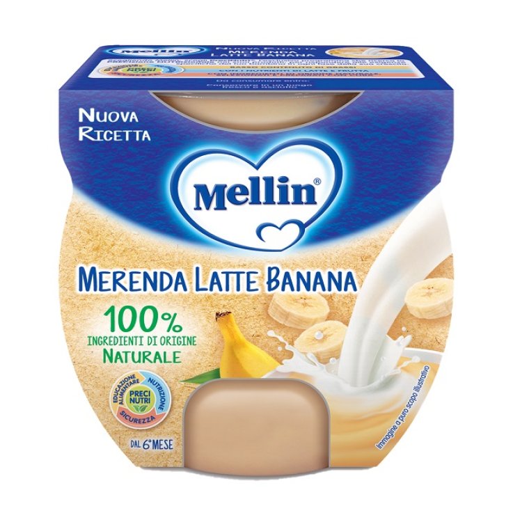 MELLIN Mer.Latte Banana 2x100g