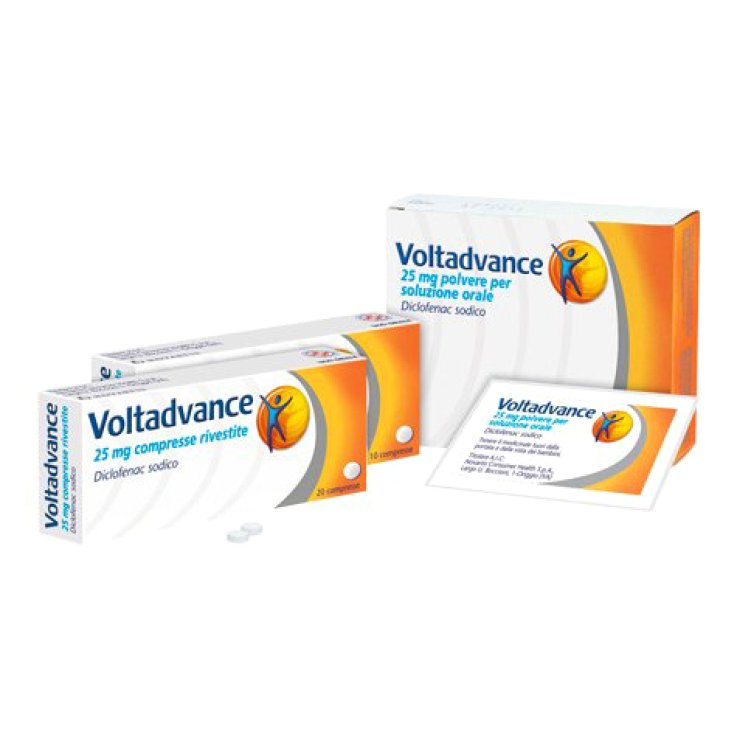 VOLTADVANCE*20CPR RIV 25MG