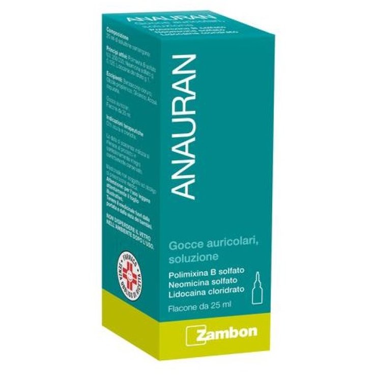 ANAURAN*GTT AURIC FL 25ML