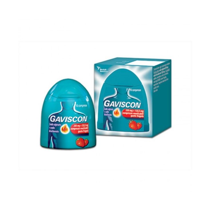 GAVISCON*16CPR FRAG250+133,5MG