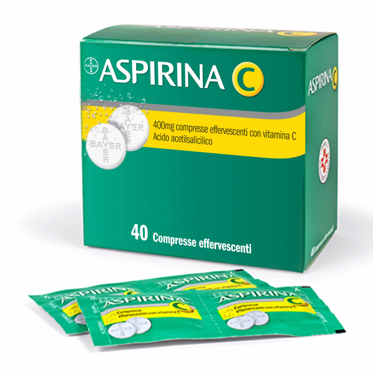 ASPIRINA C*40CPR EFF 400+240MG