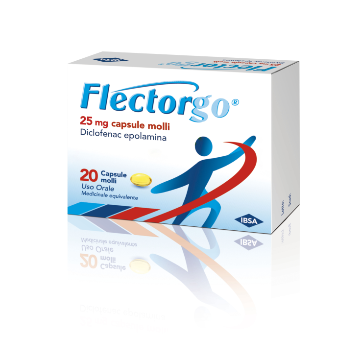 FLECTORGO*20CPS MOLLI 25MG