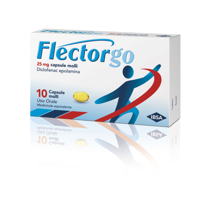 FLECTORGO*10CPS MOLLI 25MG