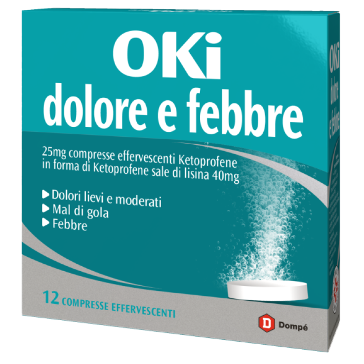 OKI DOLORE E FEBBRE*12CPR EFF