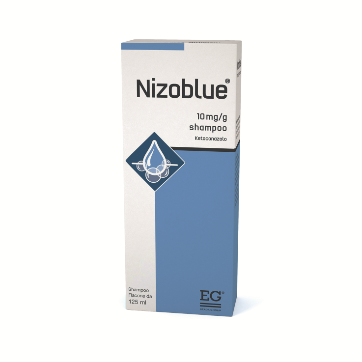 NIZOBLUE*SHAMPOO 125ML 10MG/G