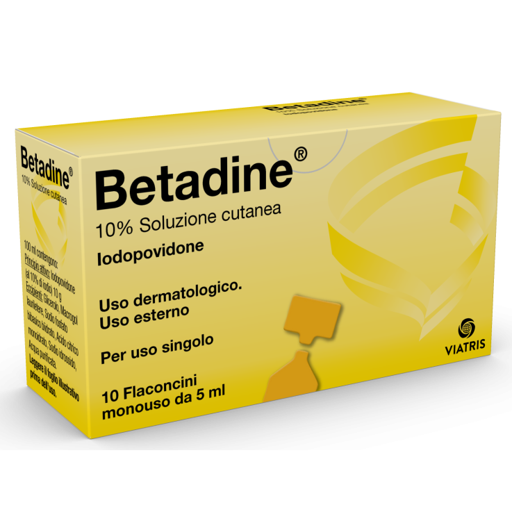 BETADINE*SOL CUT 10FL 5ML 10%