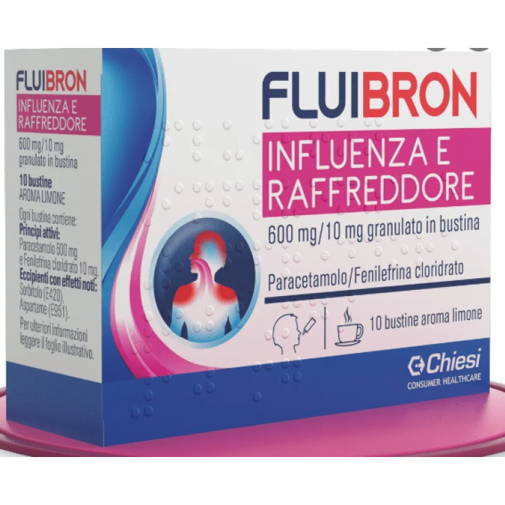 FLUIBRON INFLUENZA E RAFF*10BS