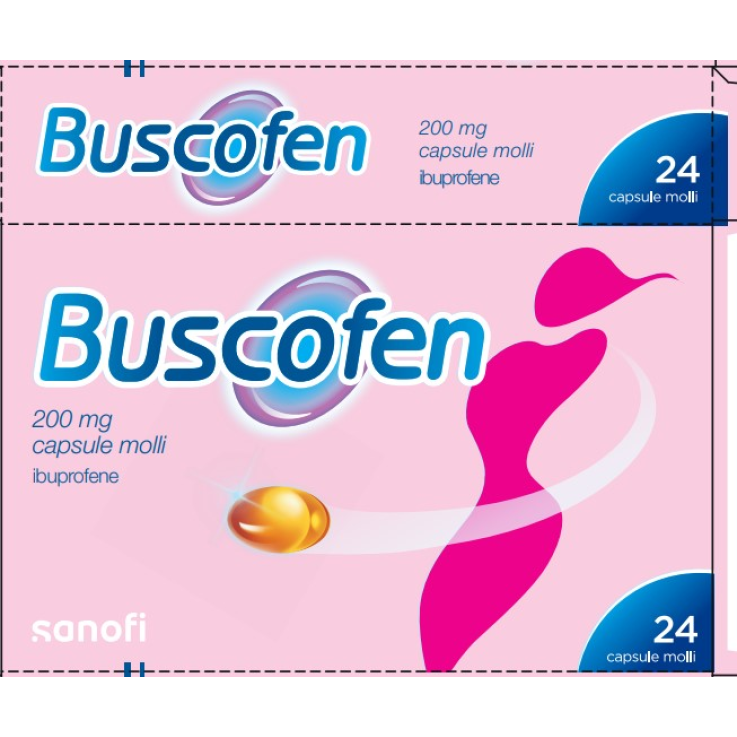 BUSCOFEN*24CPS MOLLI 200MG