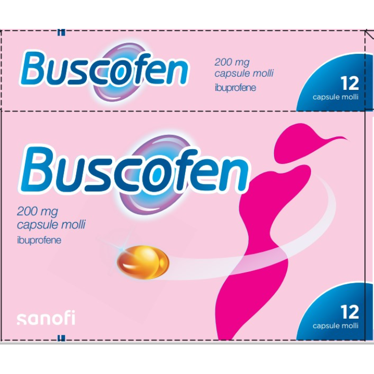 BUSCOFEN*12CPS MOLLI 200MG