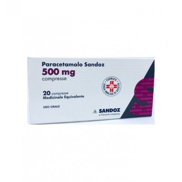 PARACETAMOLO SAND*20CPR 500MG