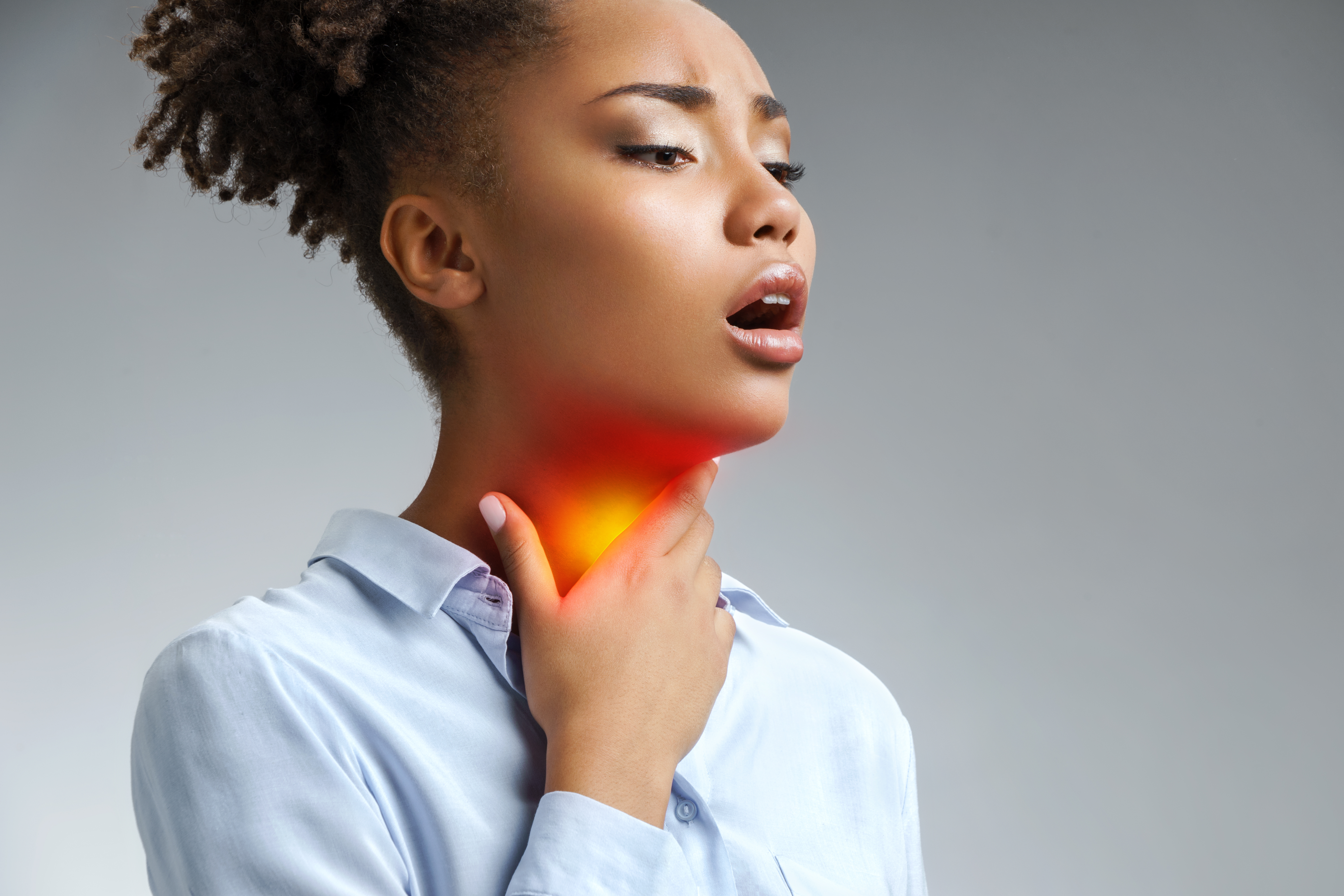 mal di gola: cause e rimedi