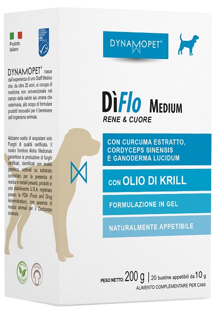 DìFlo MEDIUM, per la salute di reni e cuore del cane