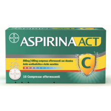 Aspirinaact*10cpr eff800+480mg
