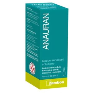 ANAURAN*GTT AURIC FL 25ML