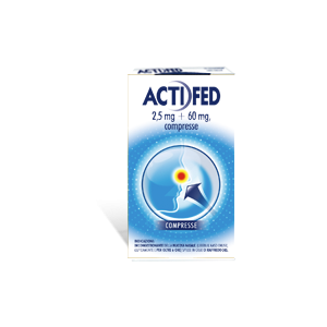 ACTIFED*12CPR 2,5MG+60MG