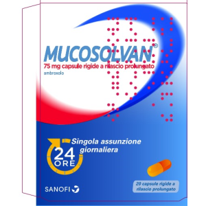 MUCOSOLVAN*20CPS 75MG RP