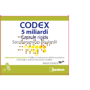 CODEX*12CPS 5MLD 250MG