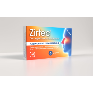 Zirtec decong ant*6cpr 5+120mg