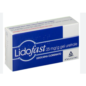 Lidofast*gel uretr 25mg/g 15g