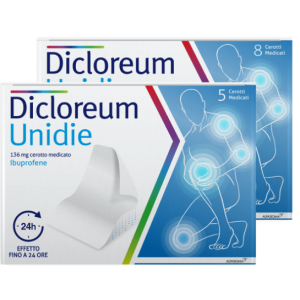 DICLOREUM UNIDIE*8CER 136MG24H