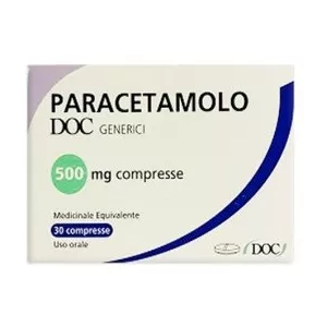 Paracetamolo doc*30cpr 500mg