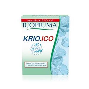 Ghiaccio istantaneo monouso icopiuma krio 2 buste