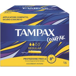TAMPAX COMPAK REG 16PZ