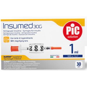 SIR.INS.1ml 30g 12,7mm 30pzPIC