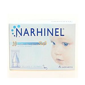 NOVARTIS NARHINEL FILTRO ASPIRATORE NASALE 10 RICAMBI USA E GETTA