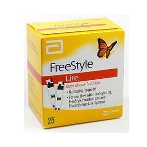 Strisce misurazione glicemia freestyle lite 25 pezzi