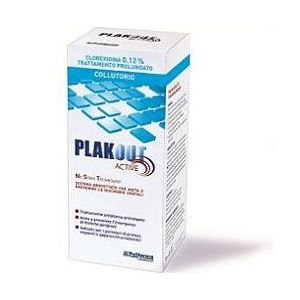 PLAK OUT Active Collutorio 0,12% 200ml Polifarma benessere