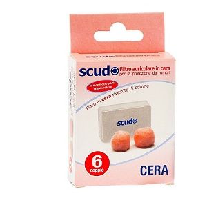EARPLUG Scudo Cera 6 Coppie