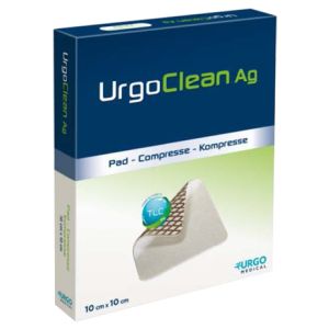 URGOCLEAN AG/SILV 15X15CM 5PZ