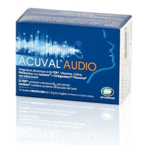 ACUVAL AUDIO 14 BUSTINE 1,8G OROSOLUBILI Scharper 