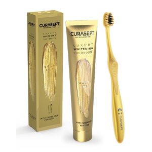 CURASEPT Lux Gold Dentifricio e Spazzolino