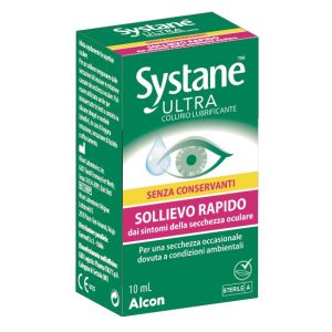 Collirio lubrificante systane ultra senza conservanti 10 ml